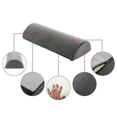 Cheer Collection Memory Foam Leg And Foot Rest Cushion With Washable Cover