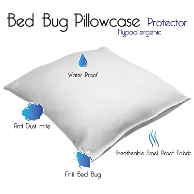 Hastings Home Pillow Protector Cover - Standard - Image 3