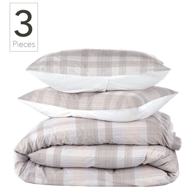 Nate Home By Nate Berkus Textured Print Duvet Cover Set
