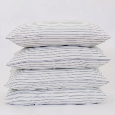 Granny Stripe Soft/Medium Density 4 Pack Down Alternative Pillows. - Image 5