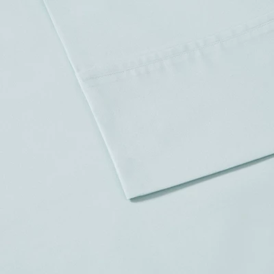 200 Thread Count Cotton Peached Percale Sheet Set - Image 2