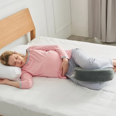 Cheer Collection Wedge Pillow For Pregnancy And Support With Washable Cover (15" X 13") - Image 4