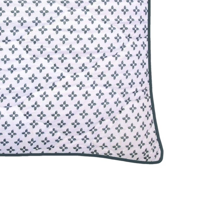 Euro Wisteria Sham Blue - New York Botanical Garden - Image 2