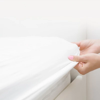 Luna Waterproof Mattress Protector - Mattress Cover With Breathable Cotton Terry Surface - Noiseless - Home Essentials - Image 5