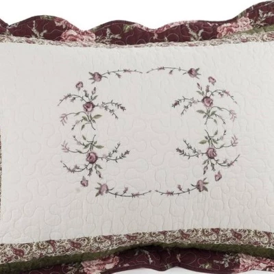 Brooke Sham Ivory - Modern Heirloom