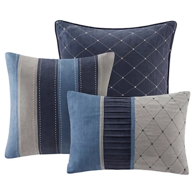 Comforter Set 7pc Colorblock - Rodgers® - Image 5