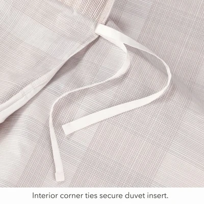 Nate Home By Nate Berkus Textured Print Duvet Cover Set - Image 5