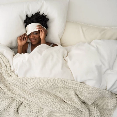 Heavyweight Linen Blend Comforter & Sham Set - Casalunaâ„¢