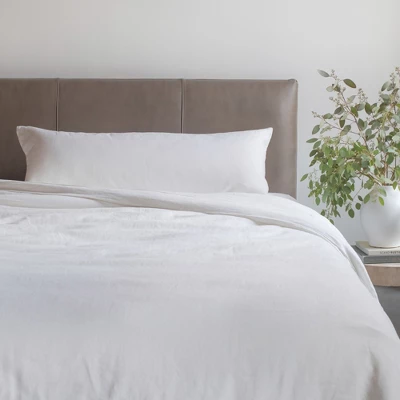 French Linen Body Pillow With Removable Sham | BOKSER HOME - Image 14