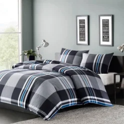 Nathan Comforter Mini Set Gray