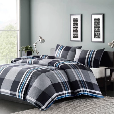 Nathan Comforter Mini Set Gray