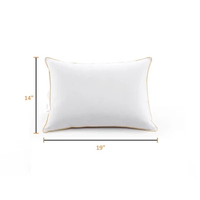 Cheer Collection Hypoallergenic Toddler Pillow - White (19" X 14")