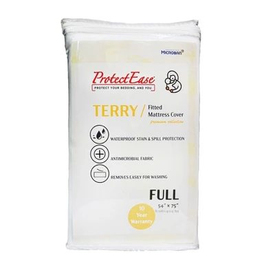 Terry Fitted Mattress Protector - ProtectEase - Image 7