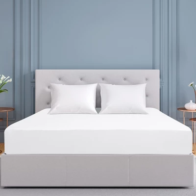 PiccoCasa 190GSM Brushed Microfiber Soft Fitted Sheet Mattress Protector