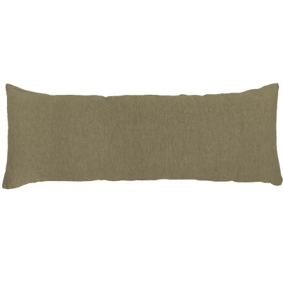 French Linen Body Pillow With Removable Sham | BOKSER HOME - Image 7