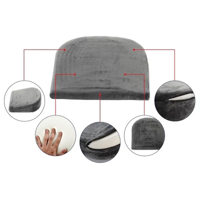 Cheer Collection Wedge Pillow For Pregnancy And Support With Washable Cover (15" X 13")