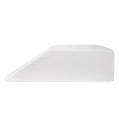 Fleming Supply Elevated Support Wedge Pillow Cushion - 20" X 26", White