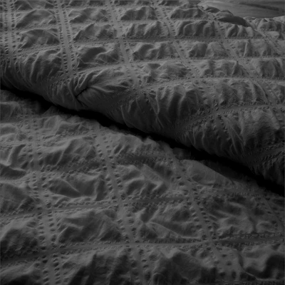 Peace Nest 3 Piece Crinkle Textured Comforter Set - Image 4