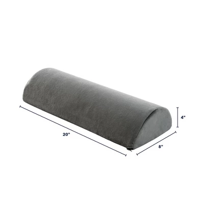 Cheer Collection Memory Foam Leg And Foot Rest Cushion With Washable Cover - Image 2