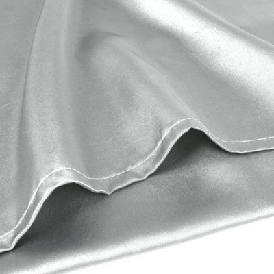 PiccoCasa 85GSM Satin Luxury Silky Envelope Closure Pillowcases 2 Pcs - Image 4