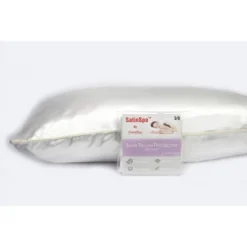Standard Satin Pillow Protector With Aloe Vera - ProtectEase