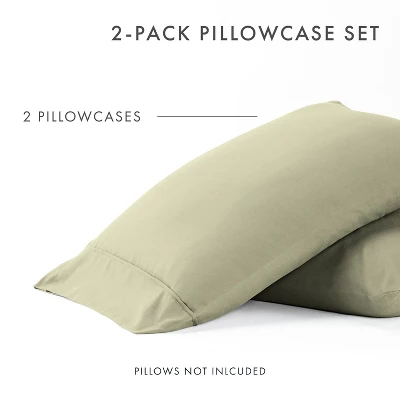 Set Of 2 Solid Pillowcases - Ultra Soft, Easy Care - Becky Cameron - Image 5