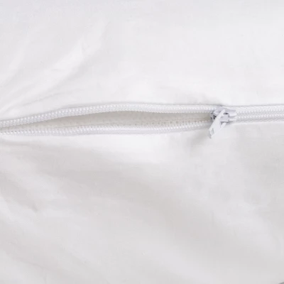 Hastings Home U-Shaped Full-Body Support Pregnancy Pillow With Zippered Cover - White, 60" X 38" - Image 7