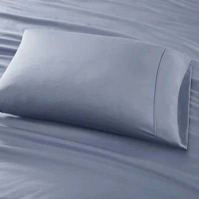 525 Thread Count Solid Cotton Blend Sheet Set - Image 3