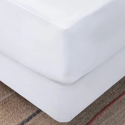 Guardmax Waterproof Fitted Mattress Protector - White - Image 2