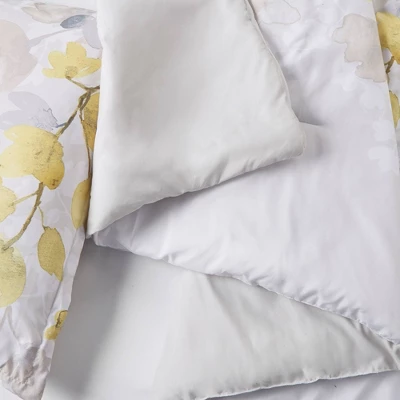 Madison Park Karissa Comforter Set With Bed Sheets Yellow - Image 4