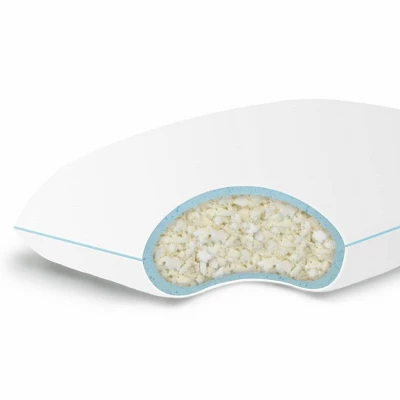 Essentials Gel Infused Shredded Memory Foam Bed Pillow - Linenspa - Image 6