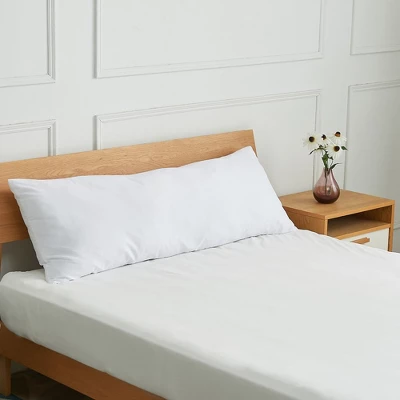 Cheer Collection Hypoallergenic Down Alternative 20" X 54" Body Pillow With Washable Cover - Image 4