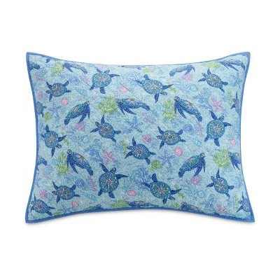 Vera Bradley Turtle Dream Quilt Bedding Set Blue - Image 3