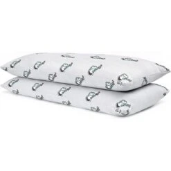 ComfEz Bamboo Pillow Covers - Zippered Pillow Protectors For Complete Protection - Super Soft, Cooling, And Breathable Fabric - (Body 20x55) 2 Pack