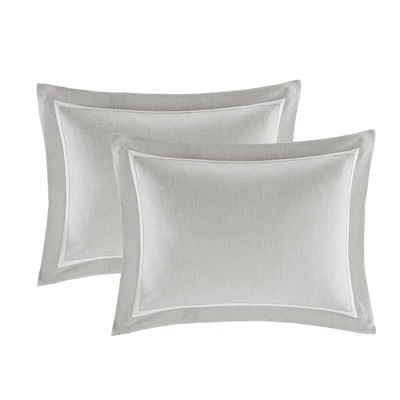 Madison Park Barely There Comforter Set Light Gray/White - Image 9