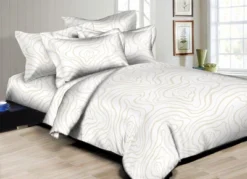 Better Bed Collection 300TC New Dimension Ivory Duvet Set
