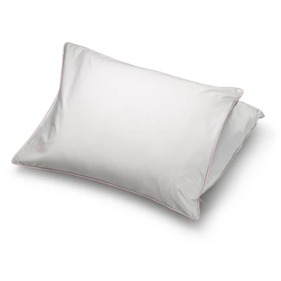 White Goose Down Pillow With 100% Certified RDS Down, And Removable Pillow Protector - Image 2
