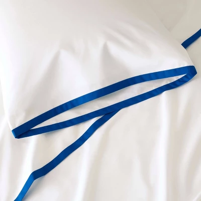 Clean AF Contrast Hem Sheet Set - Martex