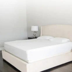 Luna Waterproof Mattress Protector - Mattress Cover With Breathable Cotton Terry Surface - Noiseless - Home Essentials